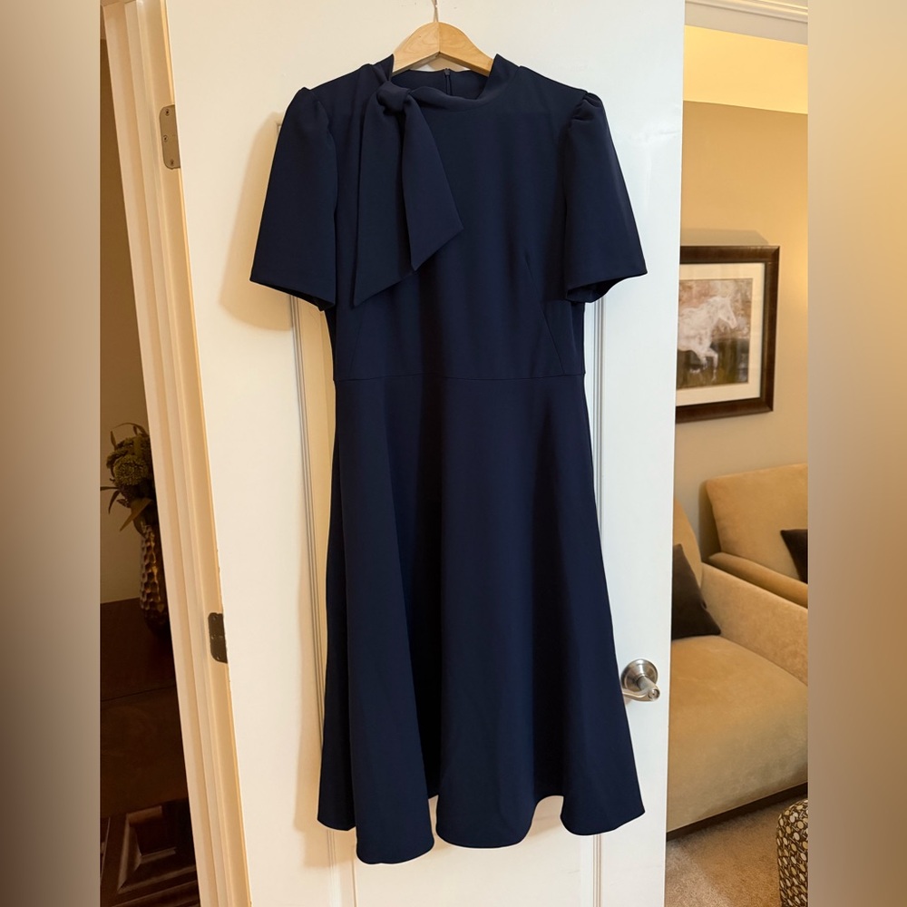 Maggy London Navy Blue Dress Size 12